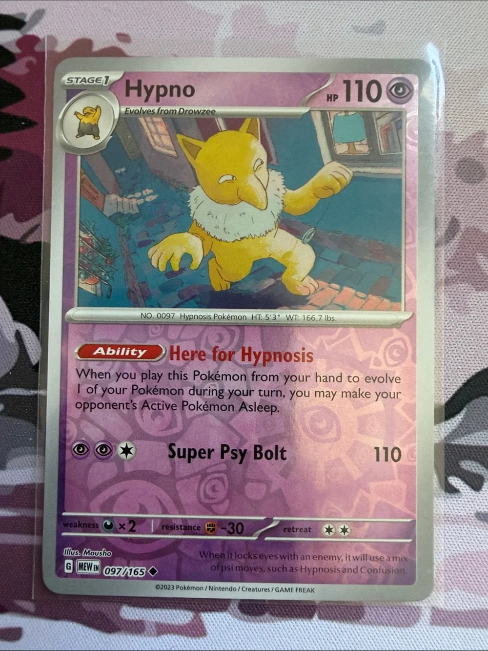 Drowzee & Hypno Pokémon Evolution Reverse Holo Card Lot 😴 | 3 Cards ✨5/$25✨
